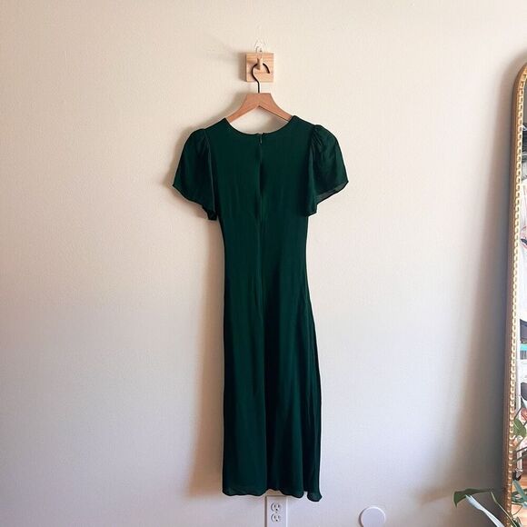 Reformation Breanna Midi Dress Size 0 - Picture 6 of 9